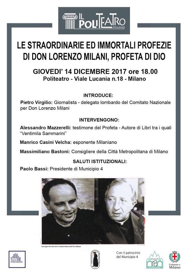 Eventi 2017 – Don Lorenzo Milani